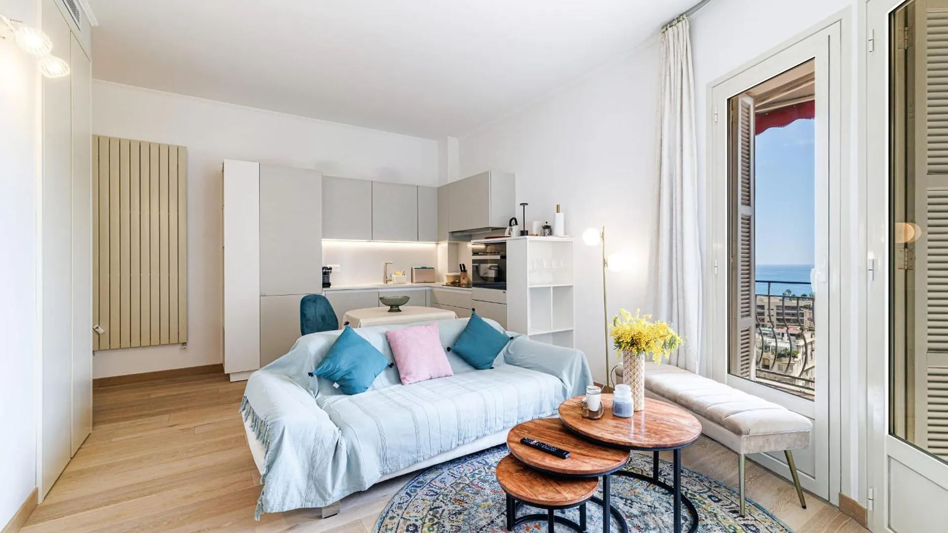 Bright 1-Bedroom With Sea View And Terrace - Monaco Centre 8 Min Walk Faussignana